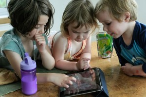 kids and tablets