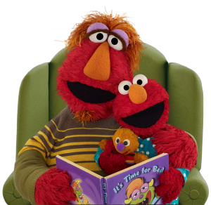 Elmo and Dad