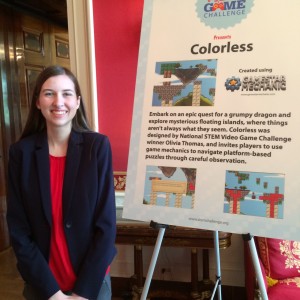 Olivia Thomas at the 2016 White House Science Fair