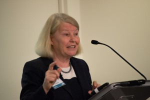 Vivien Stewart speaks at the Fostering STEM Trajectories forum at New America on June 1, 2016. Photo: New America