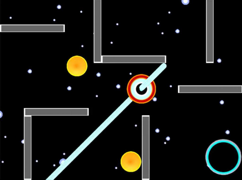 Screenshot from Hungry Black Hole