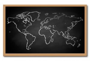 chalkboard-world-map