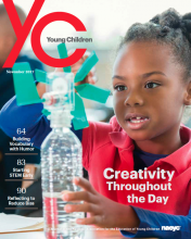 NAEYC Young Children Nov 2017 cover