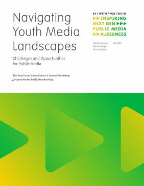 Navigating Youth Media Landscapes cover