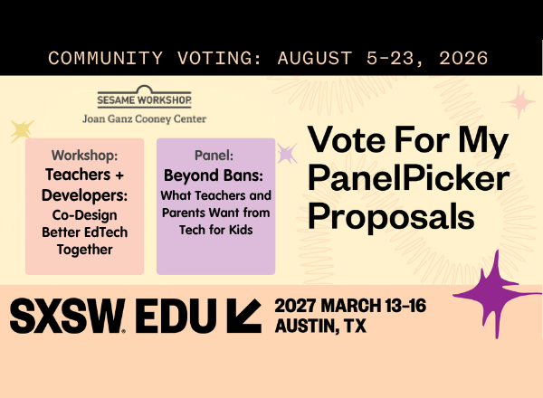 SXSW EDY 2027 - panel picker promo graphic